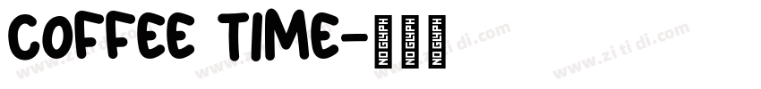 Coffee Time字体转换